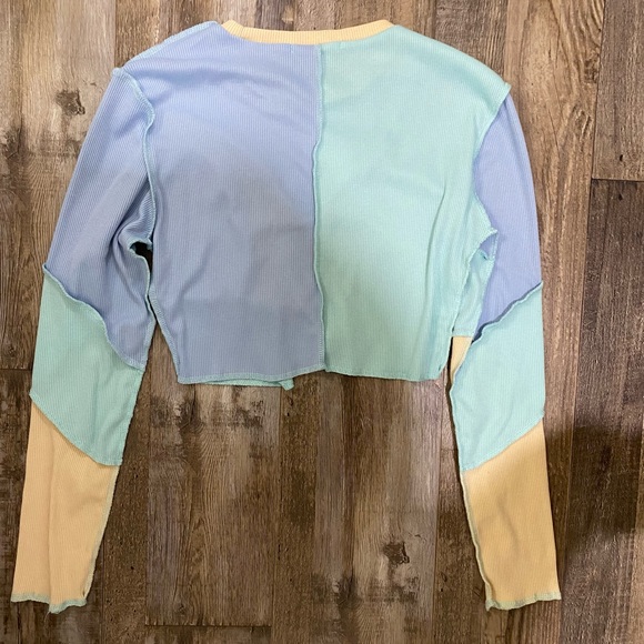 Super cute patched shein long sleeve! - Picture 5 of 5